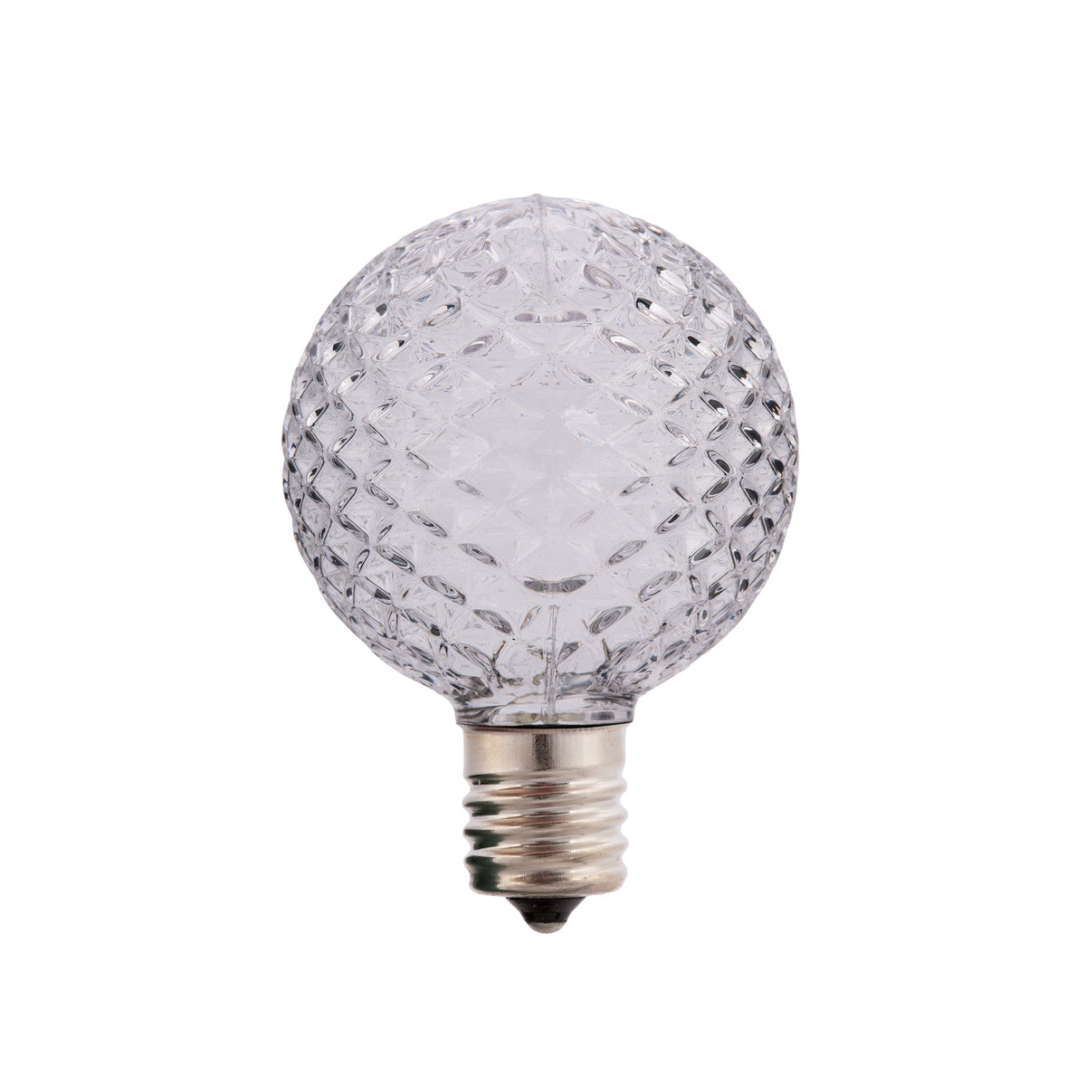 G50 LED Faceted Bulbs (Retail Box)