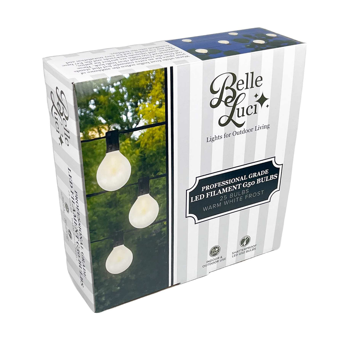 G50 LED Smooth Opaque Bulbs (Retail Box)