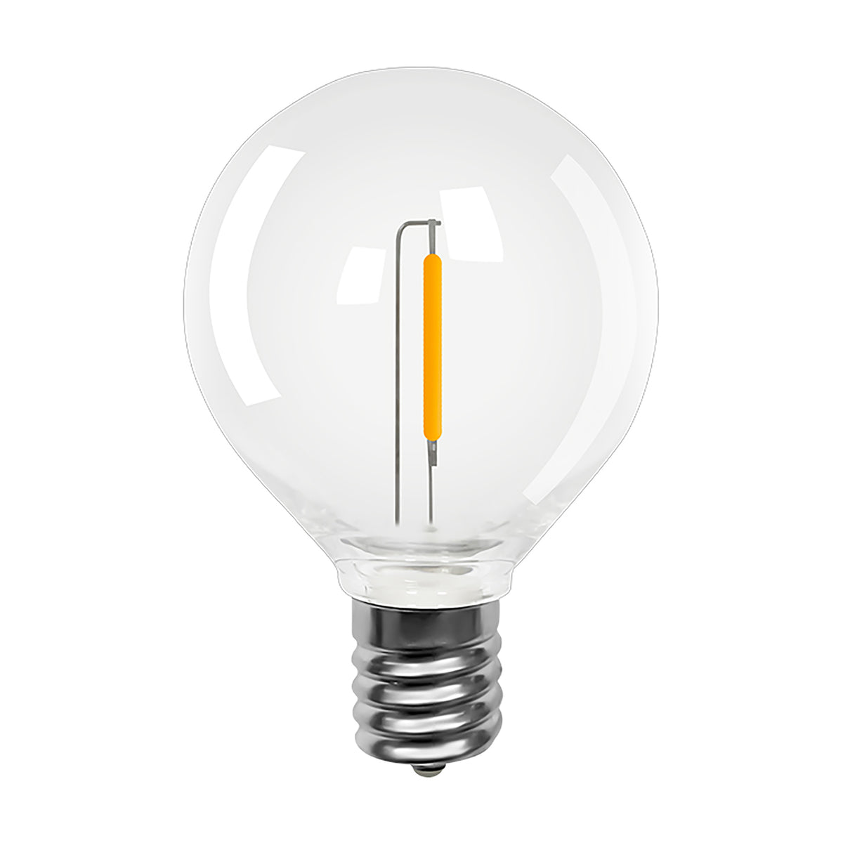 G50 LED Smooth Transparent Bulbs