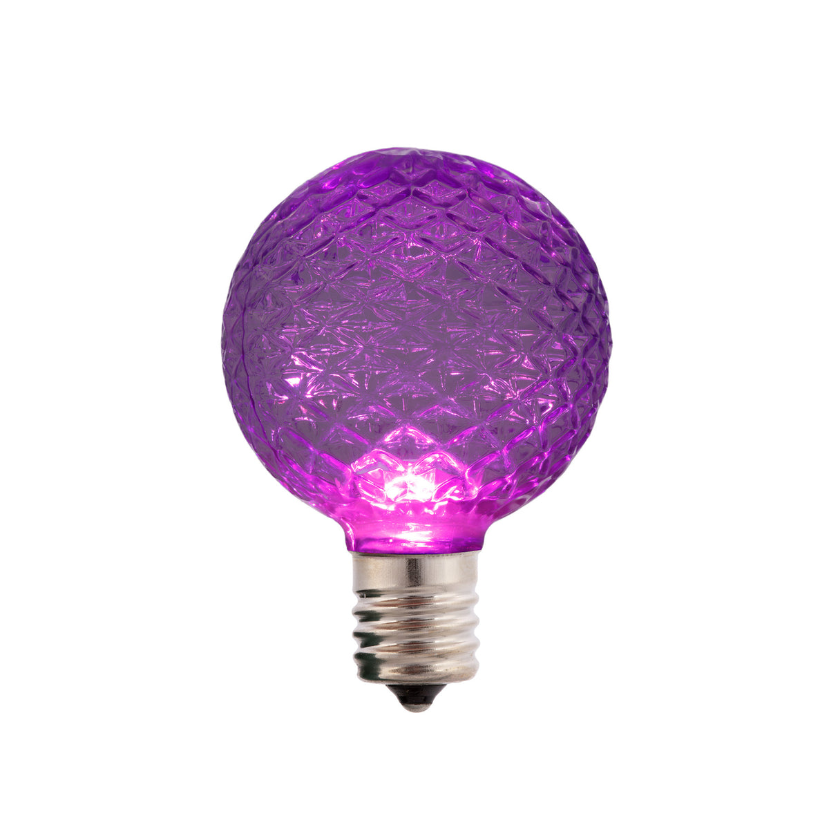 G50 LED Faceted Bulbs (Retail Box)