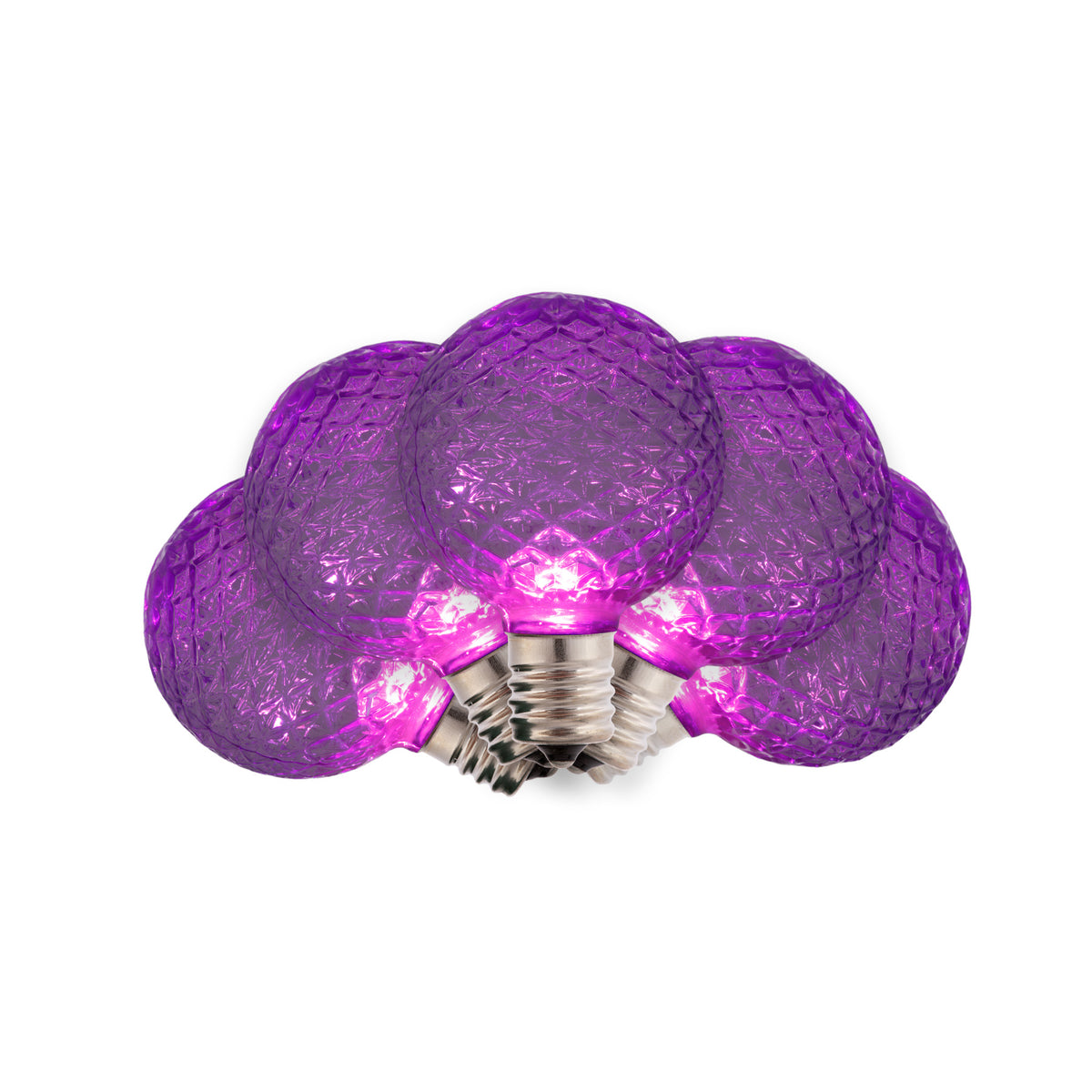 G50 LED Faceted Bulbs (Retail Box)
