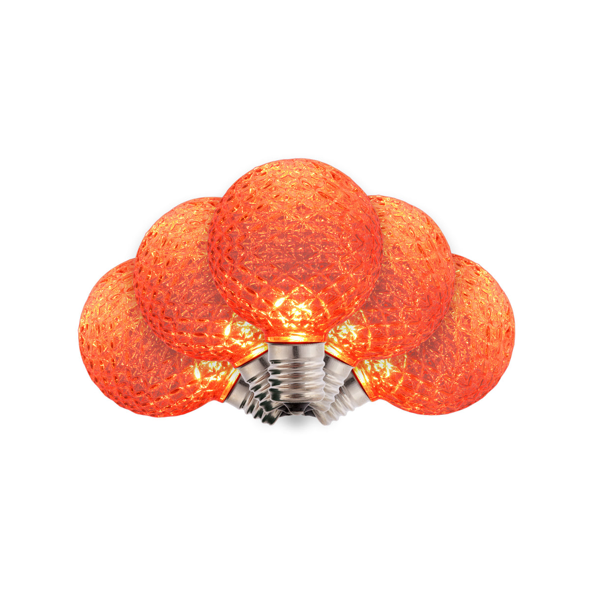 G50 LED Faceted Bulbs (Retail Box)