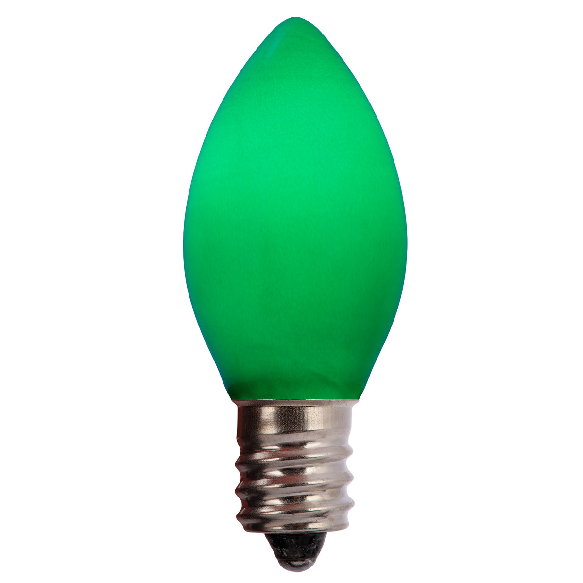 C7 Incandescent Smooth Opaque Bulbs (Retail Box)