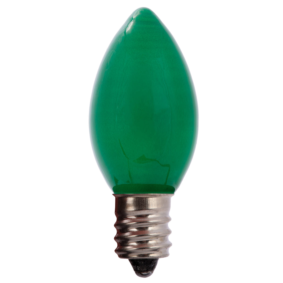 C7 Incandescent Smooth Opaque Bulbs (Retail Box)