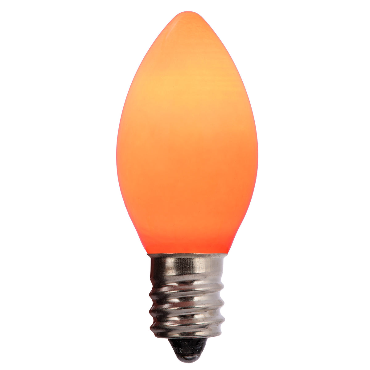 C7 Incandescent Smooth Opaque Bulbs (Retail Box)