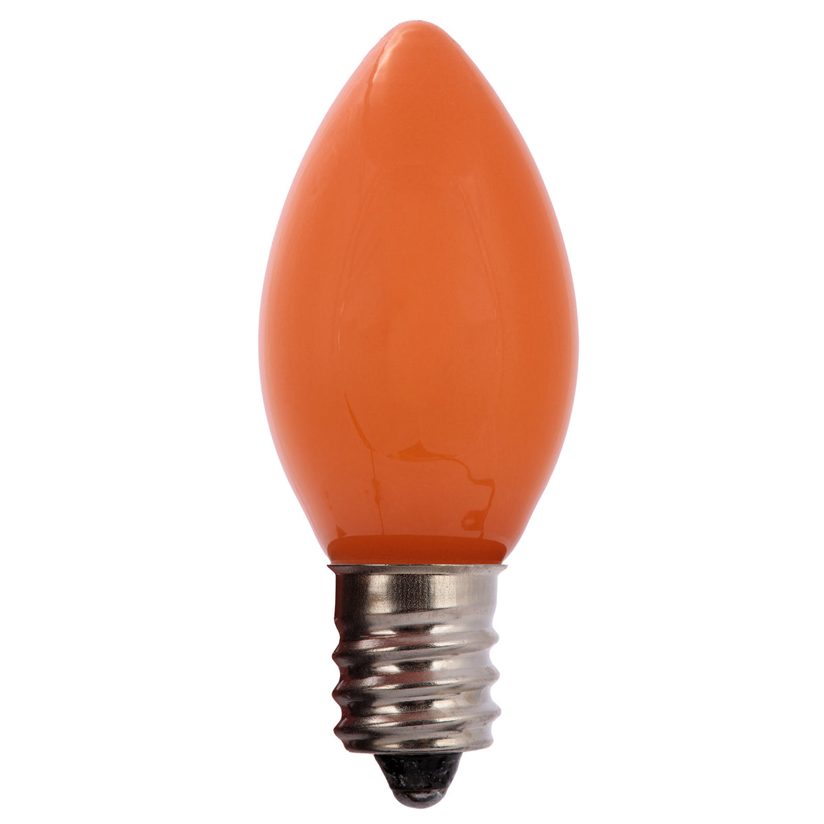 C7 Incandescent Smooth Opaque Bulbs (Retail Box)