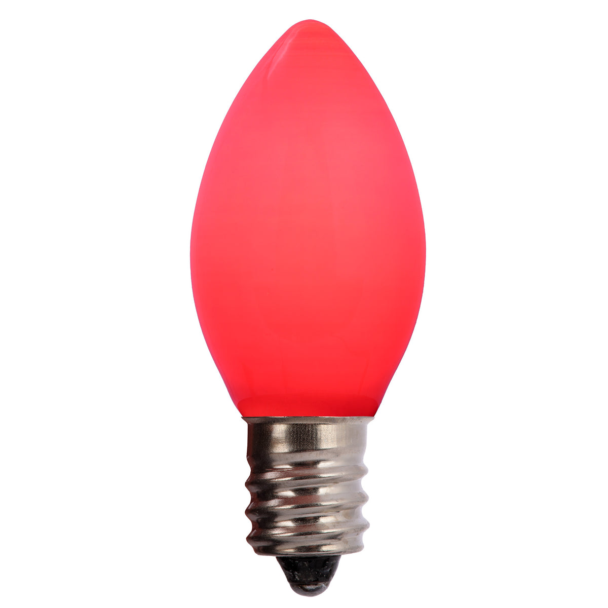 C7 Incandescent Smooth Opaque Bulbs (Retail Box)
