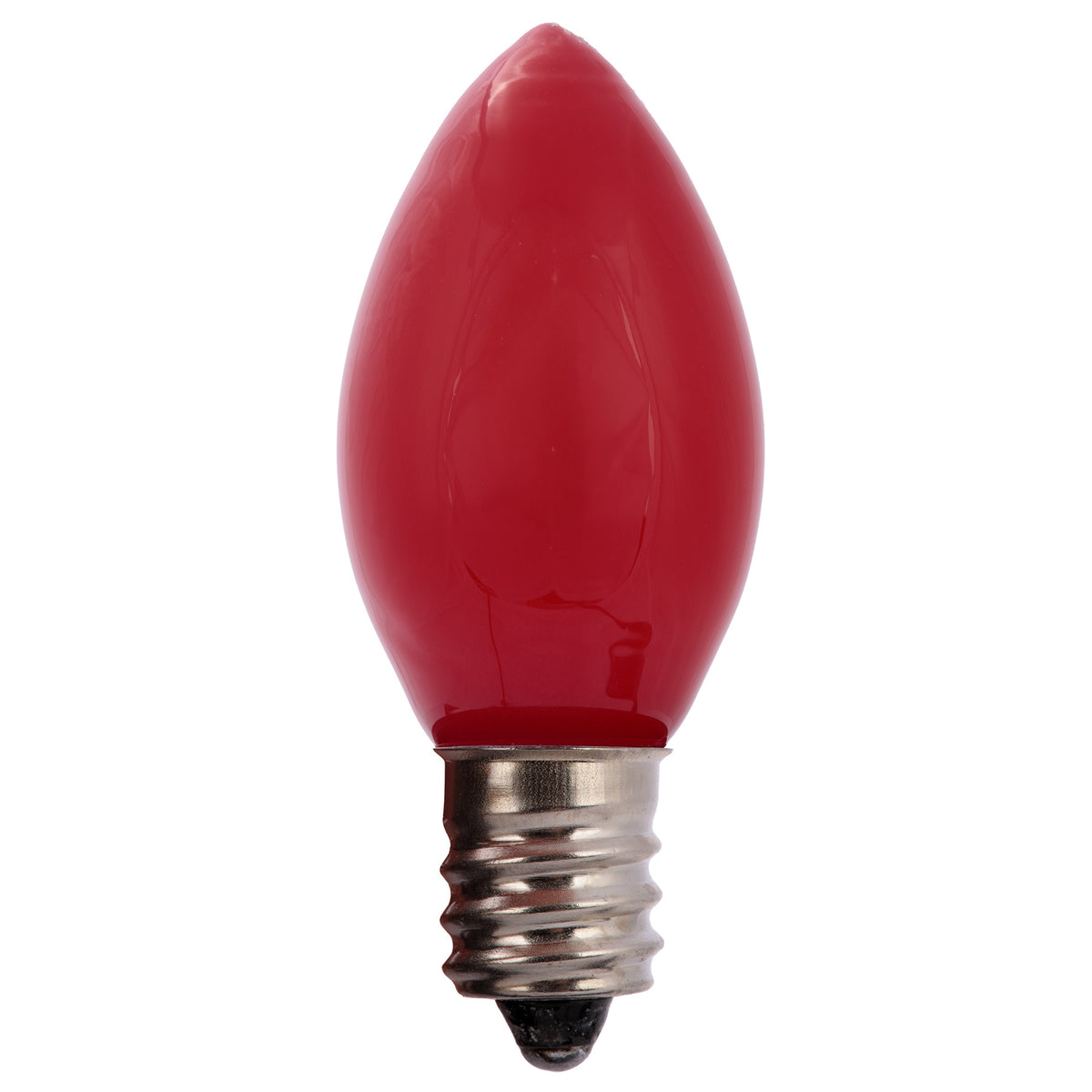 C7 Incandescent Smooth Opaque Bulbs (Retail Box)