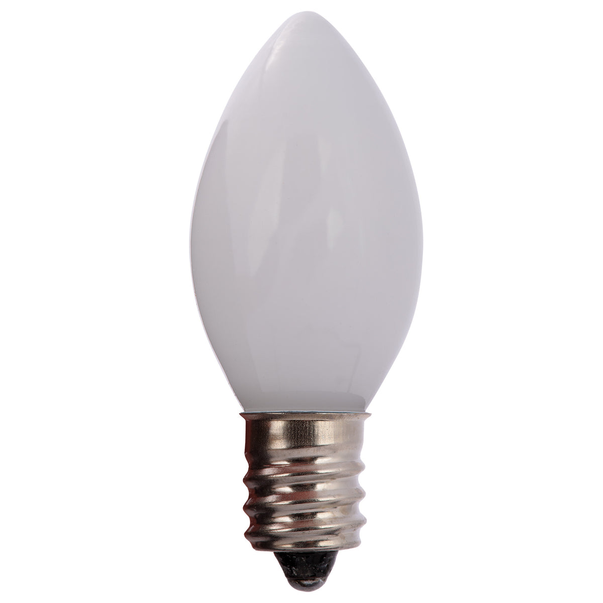 C7 Incandescent Smooth Opaque Bulbs (Retail Box)