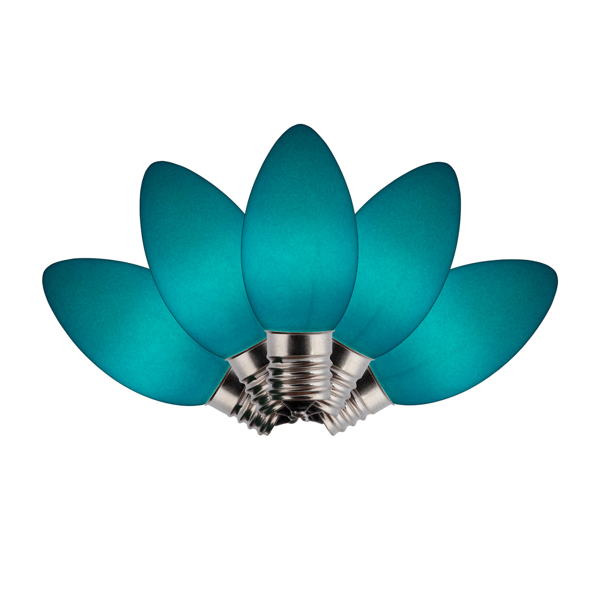 C9 Incandescent Smooth Opaque Bulbs (Retail Box)