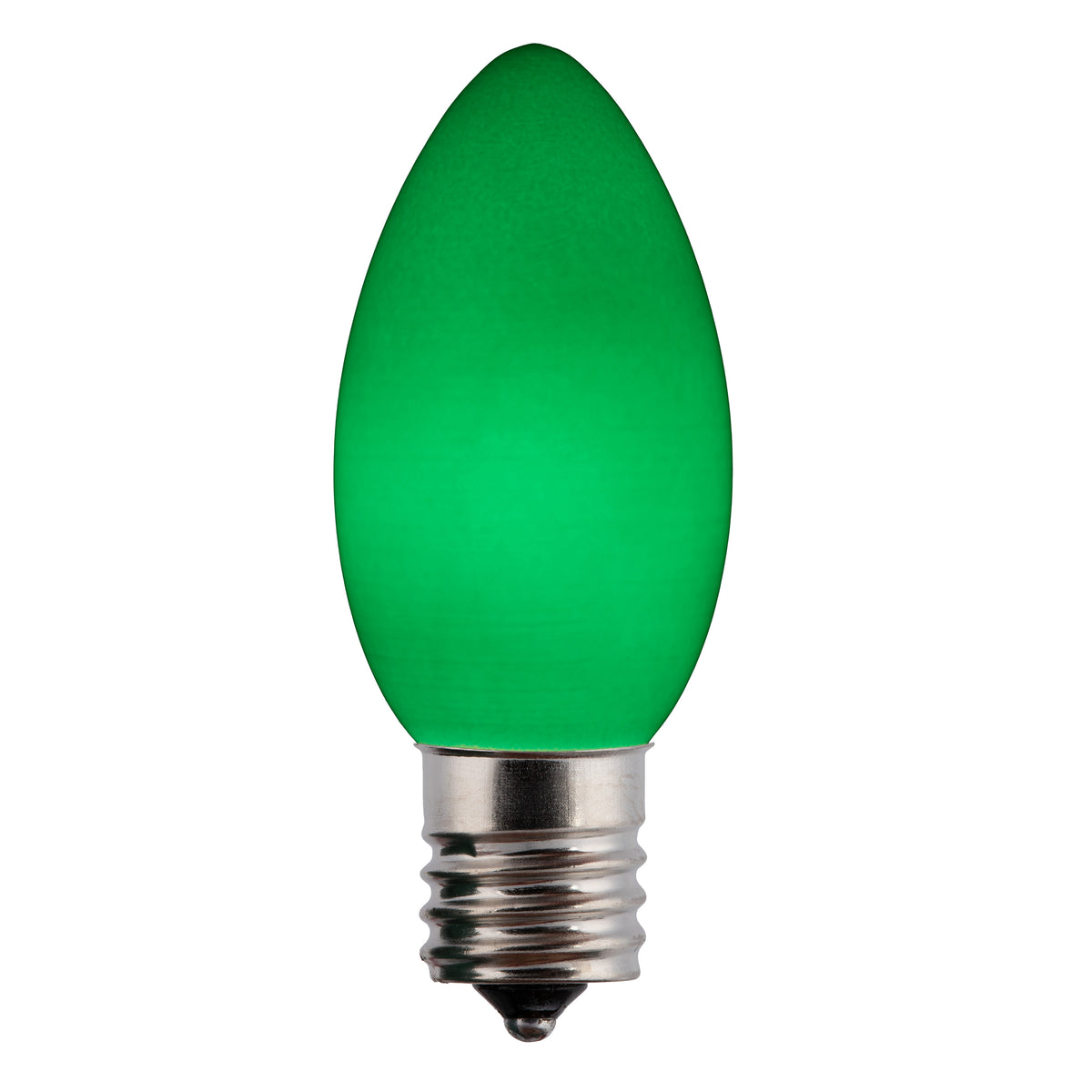 C9 Incandescent Smooth Opaque Bulbs (Retail Box)