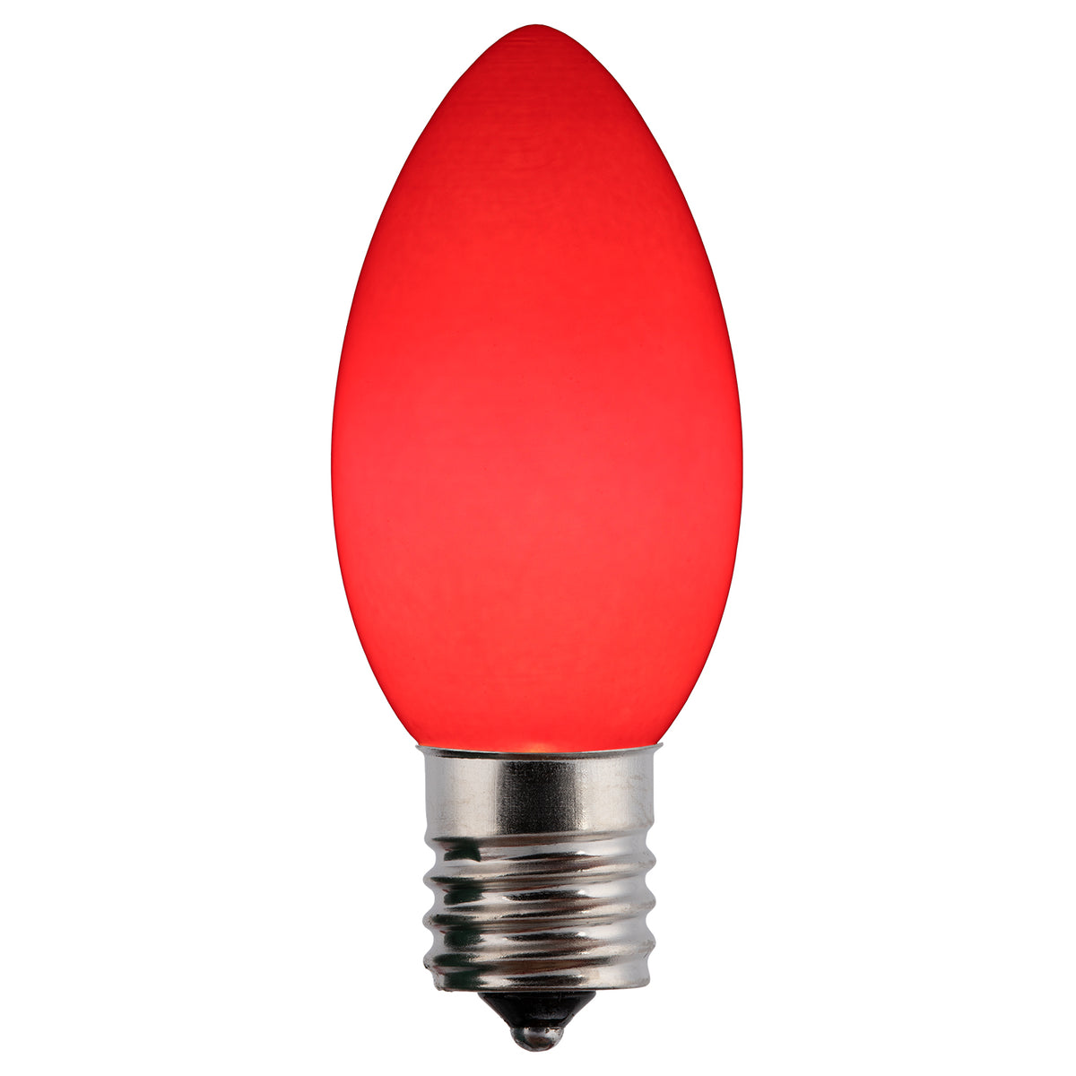 C9 Incandescent Smooth Opaque Bulbs (Retail Box)