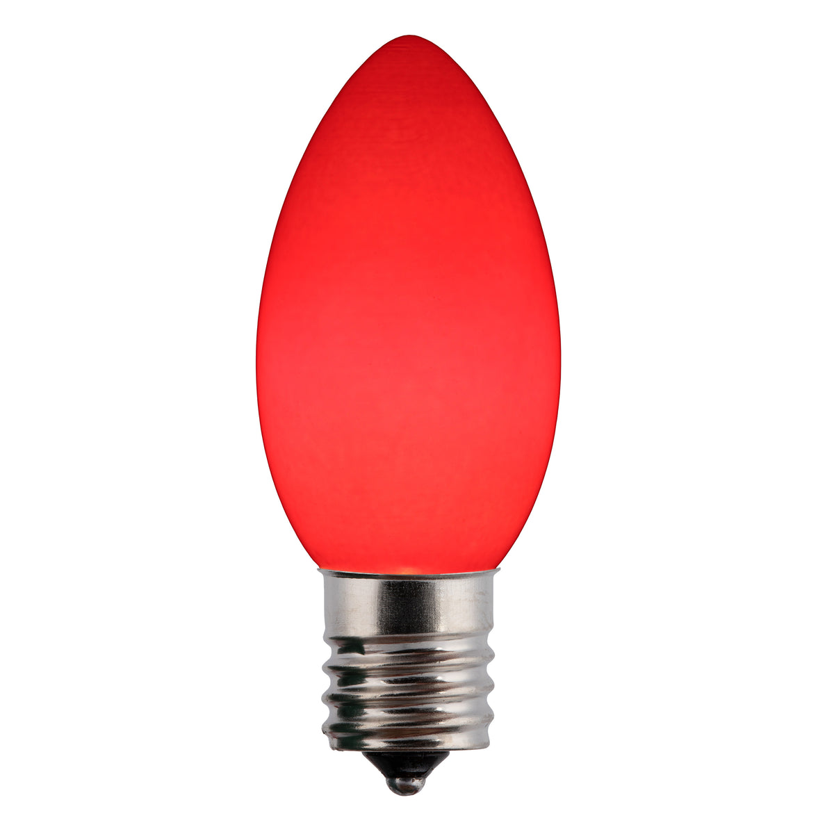 C9 Incandescent Smooth Opaque Bulbs (Retail Box)