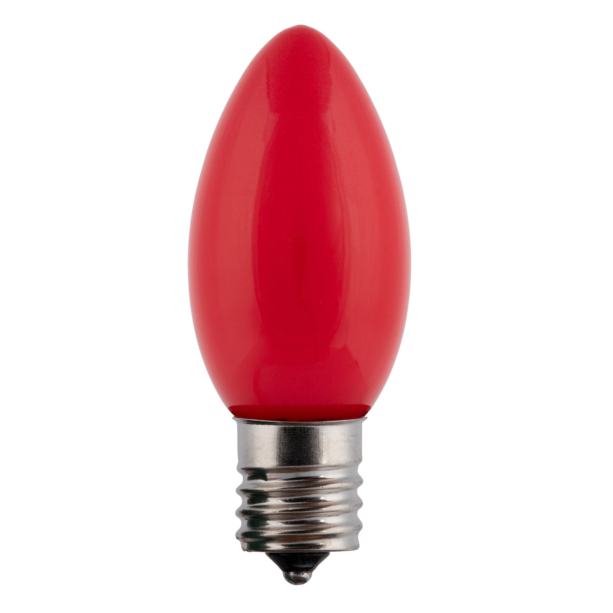 C9 Incandescent Smooth Opaque Bulbs (Retail Box)