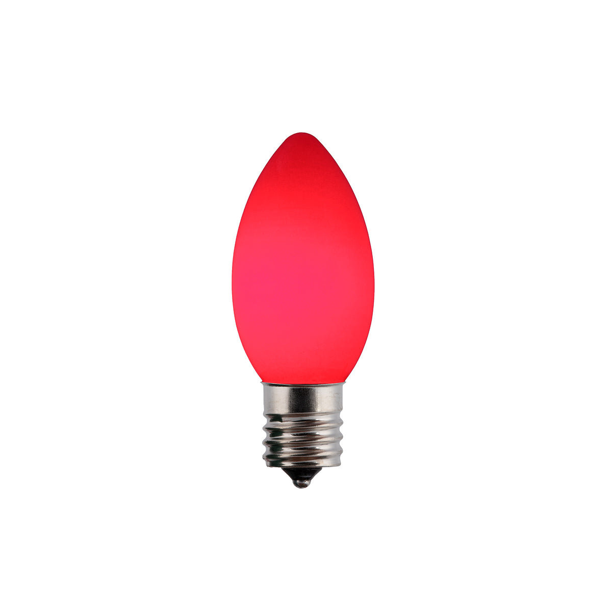 LED C9 SMD Smooth Opaque Glass Bulbs (Retail Box)