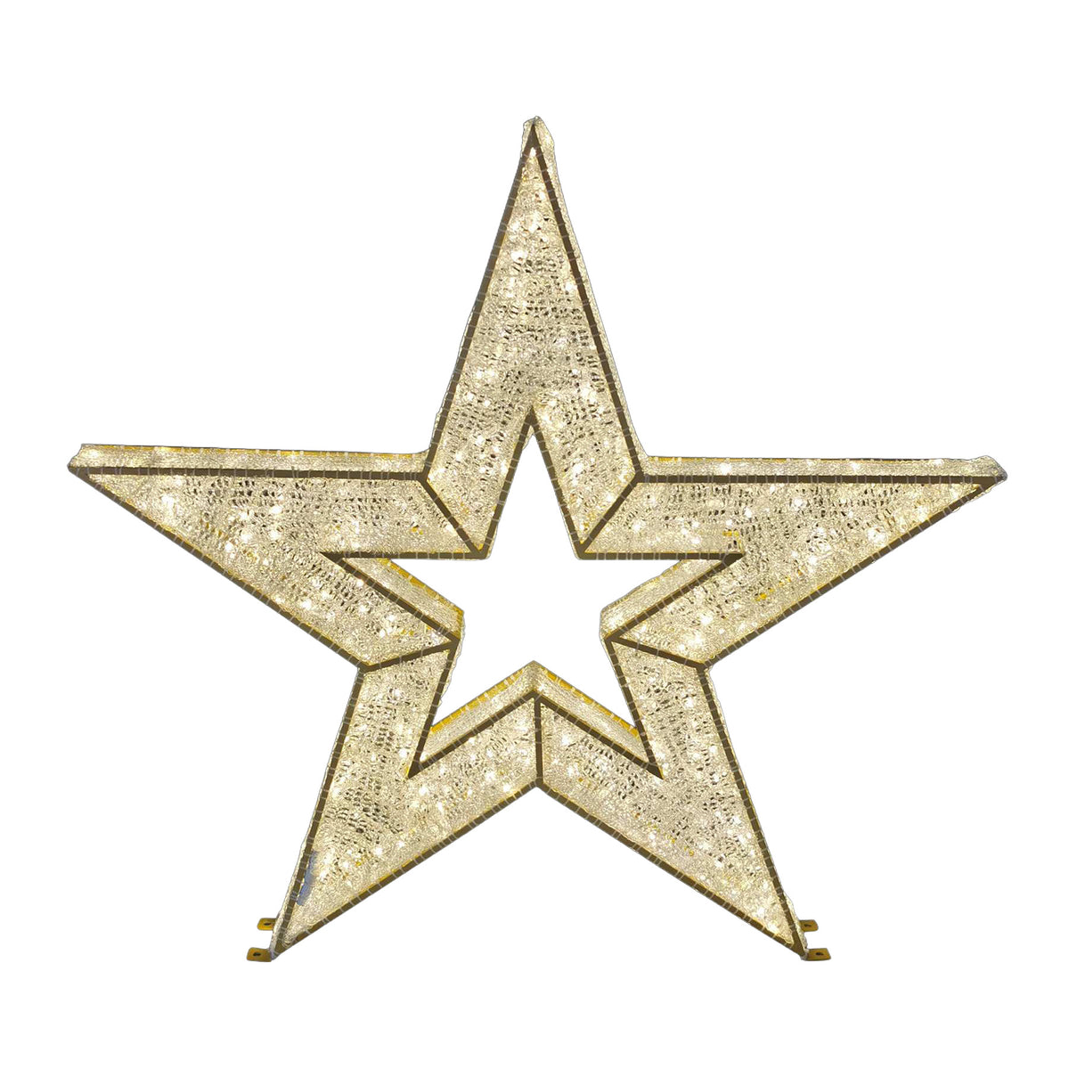 42" Star Wire Frame Décor