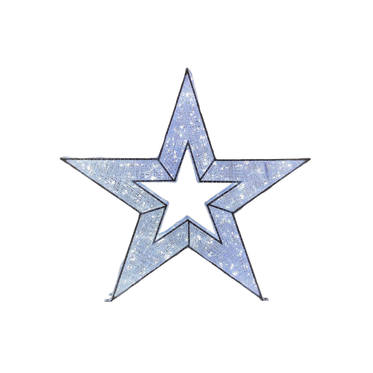 48" Star Wire Frame Décor
