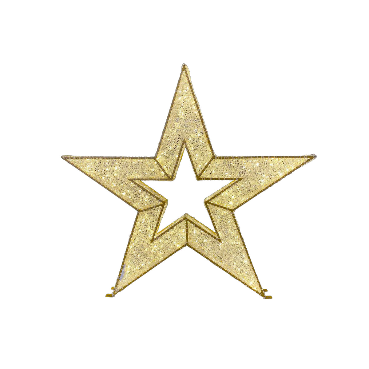 48" Star Wire Frame Décor