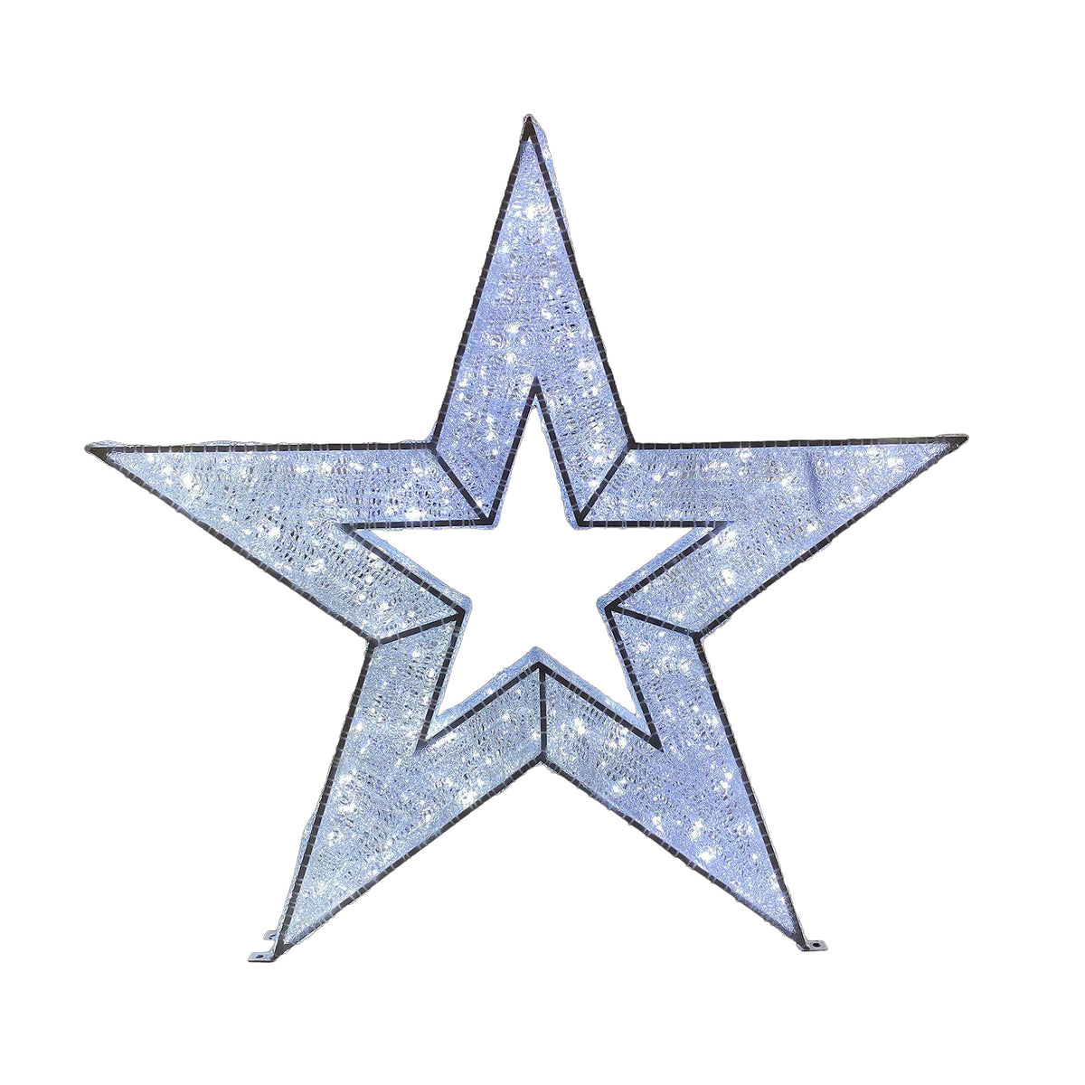 6ft Star Wire Frame Décor
