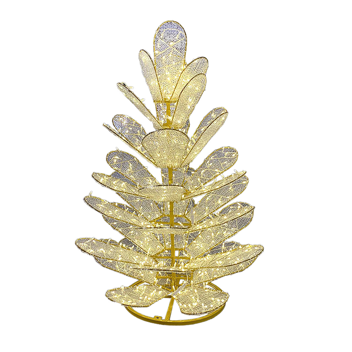 60" Pinecone Wire Frame Décor