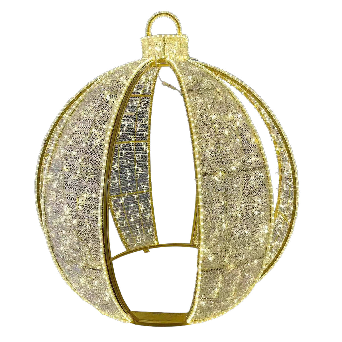 60" Open Ornament Wire Frame Décor