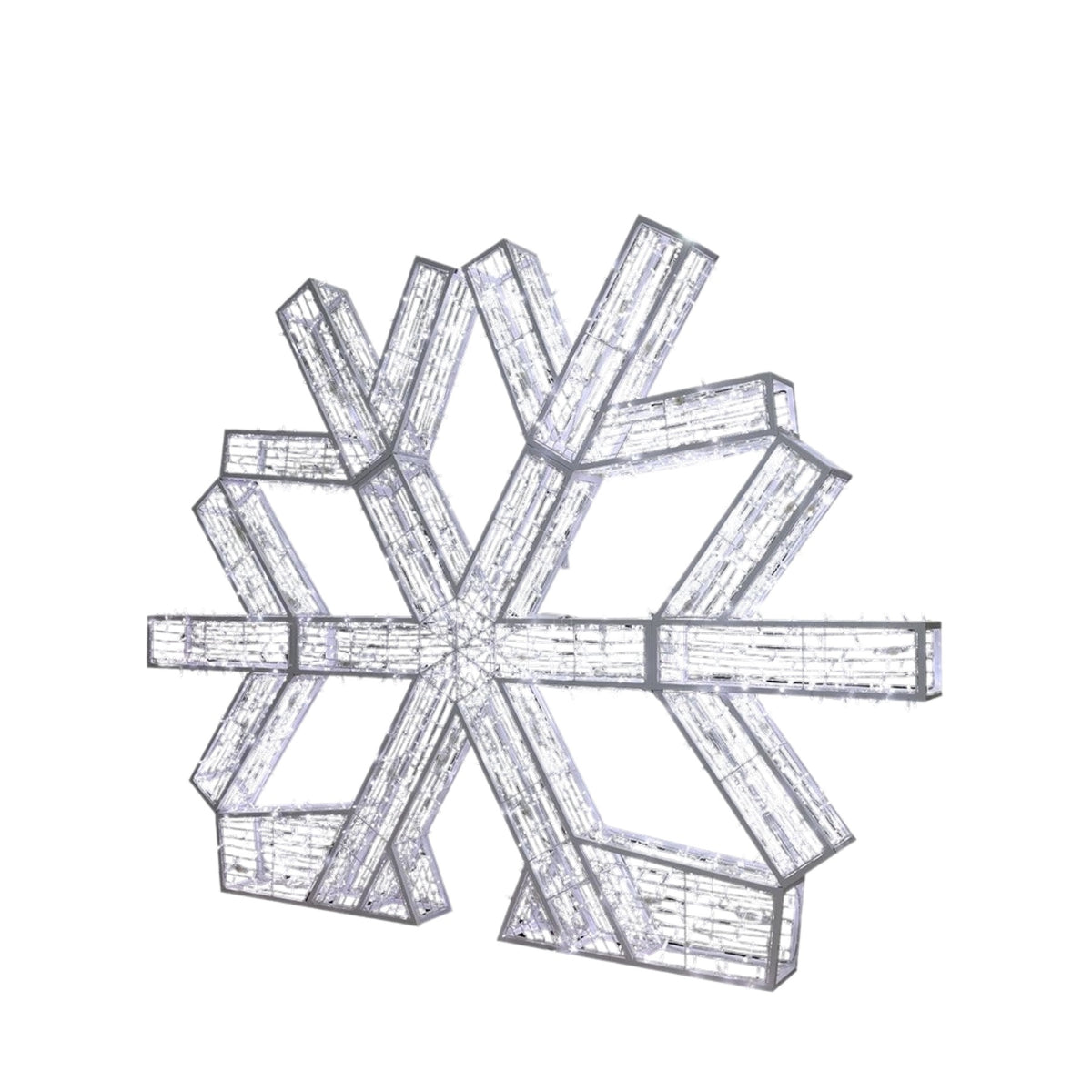 Snowflake Ninja Wire Frame Décor