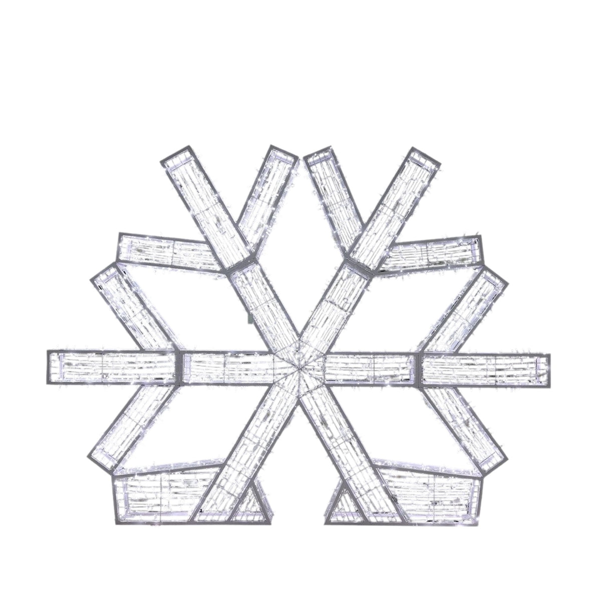 Snowflake Ninja Wire Frame Décor