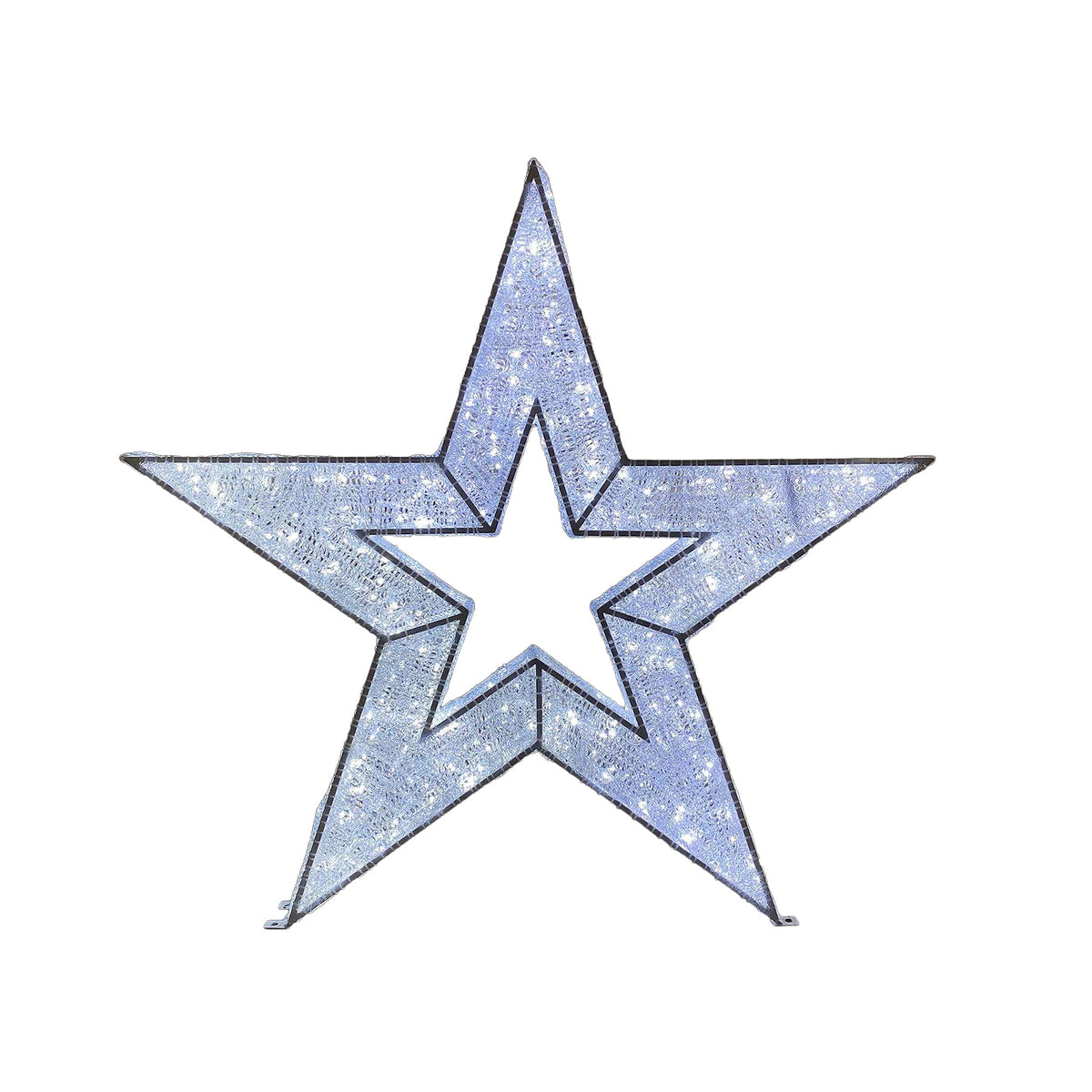 60" Star Wire Frame Décor