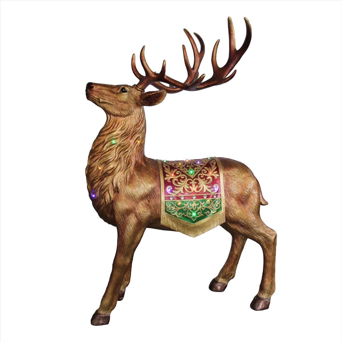 Standing Deer Resin Statue