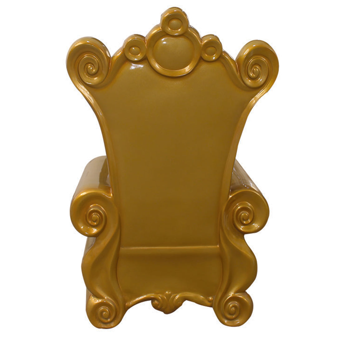 Santa Chair Resin Statue