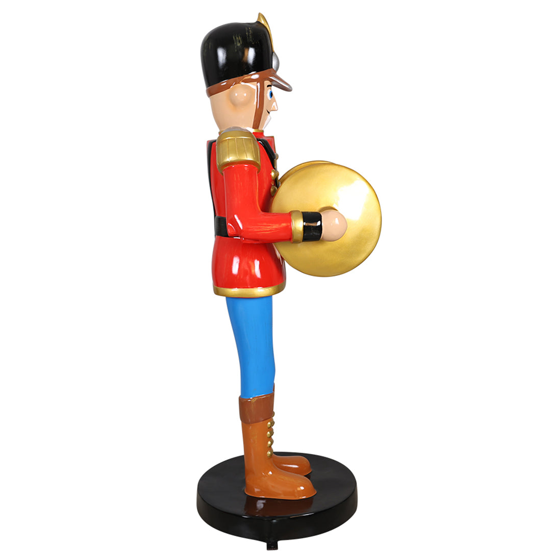 Soldier w/ Cymbals Resin Statue