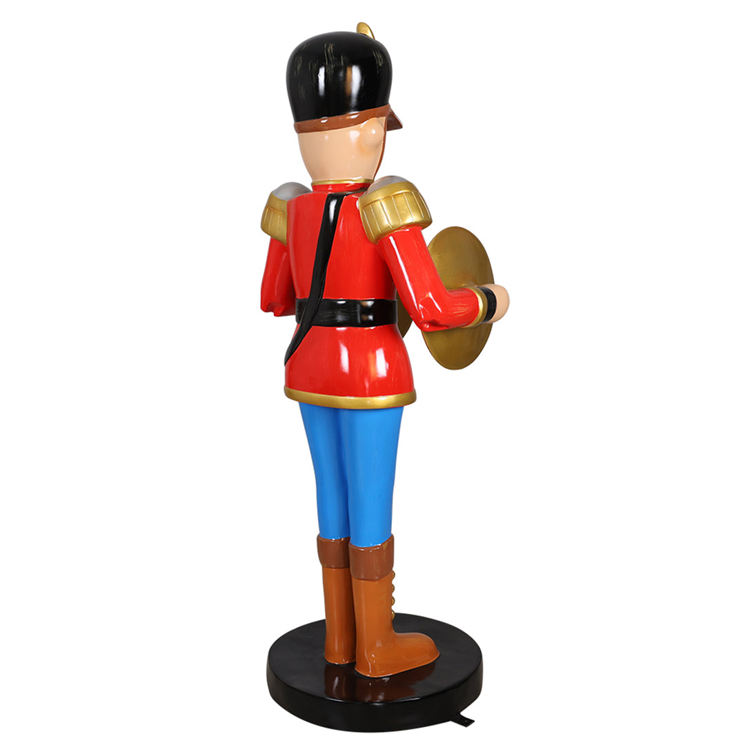 Soldier w/ Cymbals Resin Statue