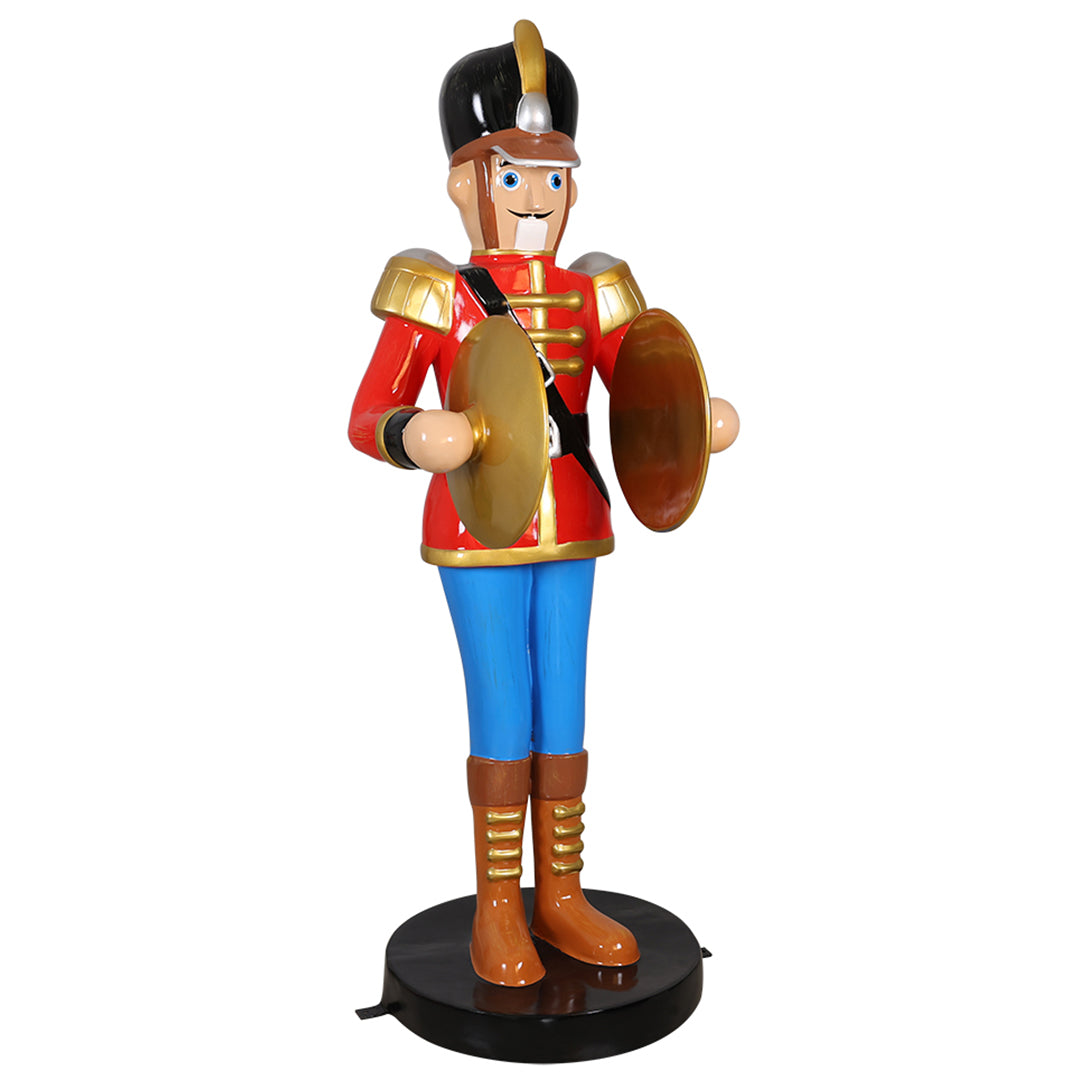 Soldier w/ Cymbals Resin Statue