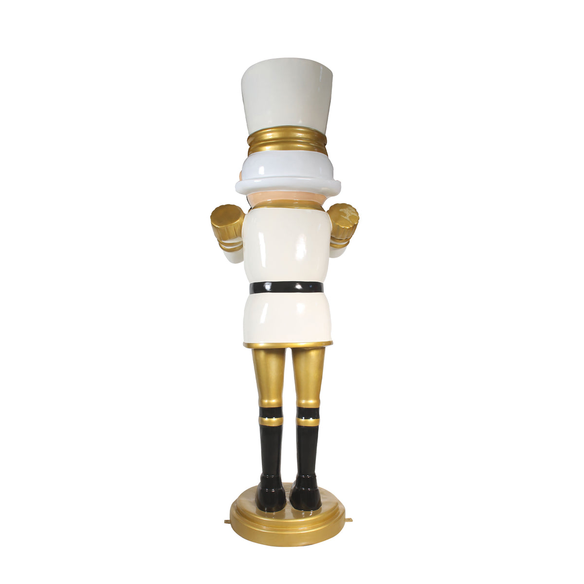Nutcracker w/ Trumpet Resin Statue