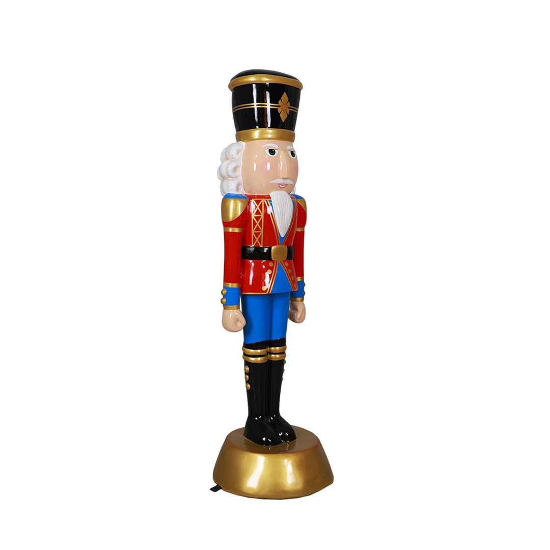American Christmas Nutcracker Noble Resin Statue