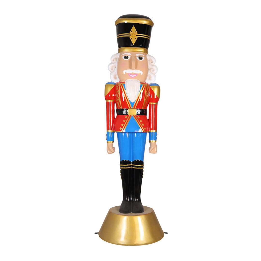 American Christmas Nutcracker Noble Resin Statue