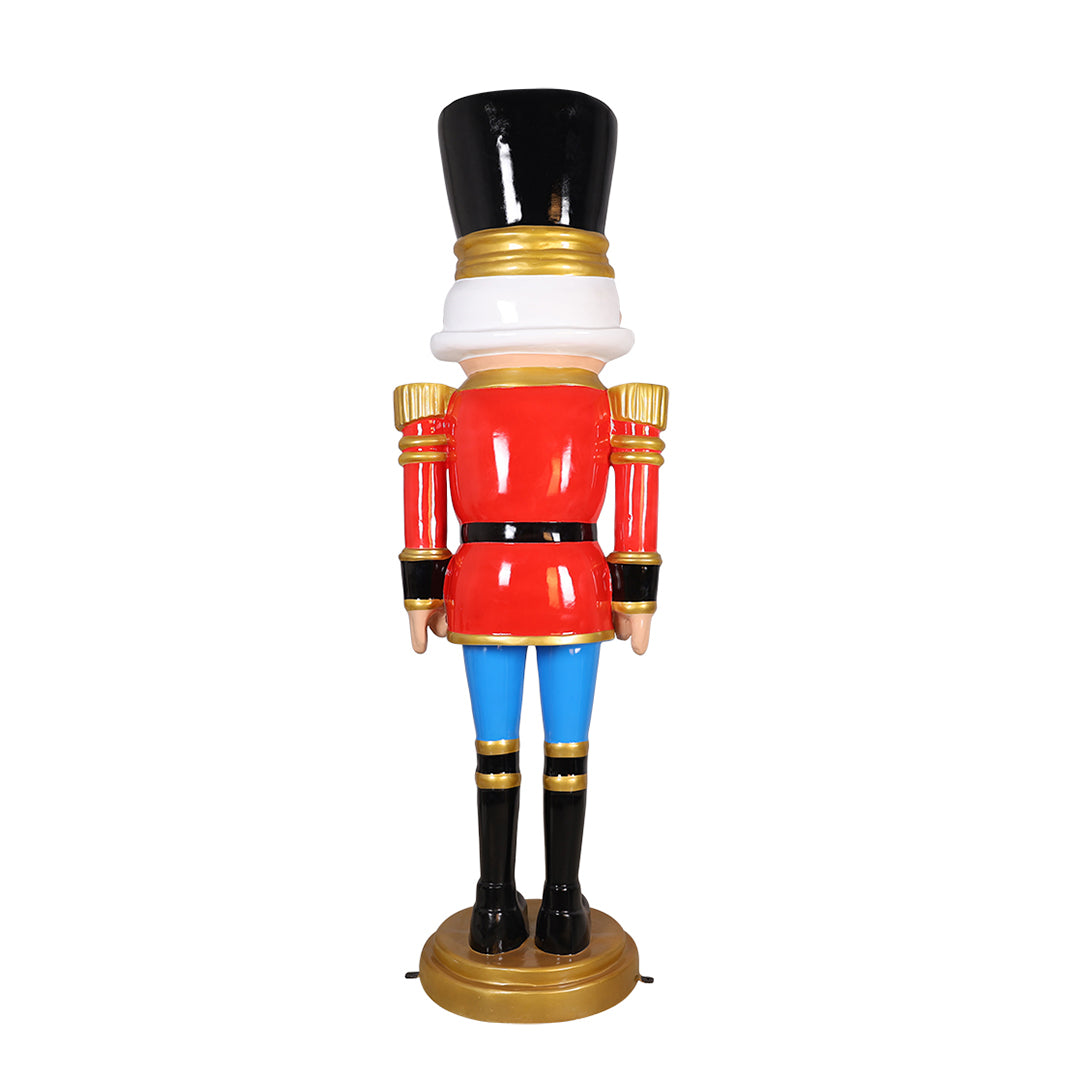 Playful Nutcracker Resin Statue