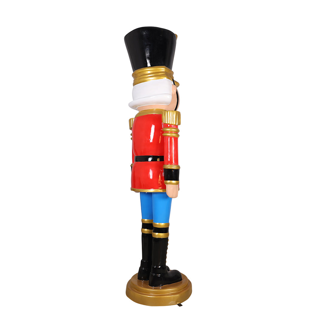 Playful Nutcracker Resin Statue