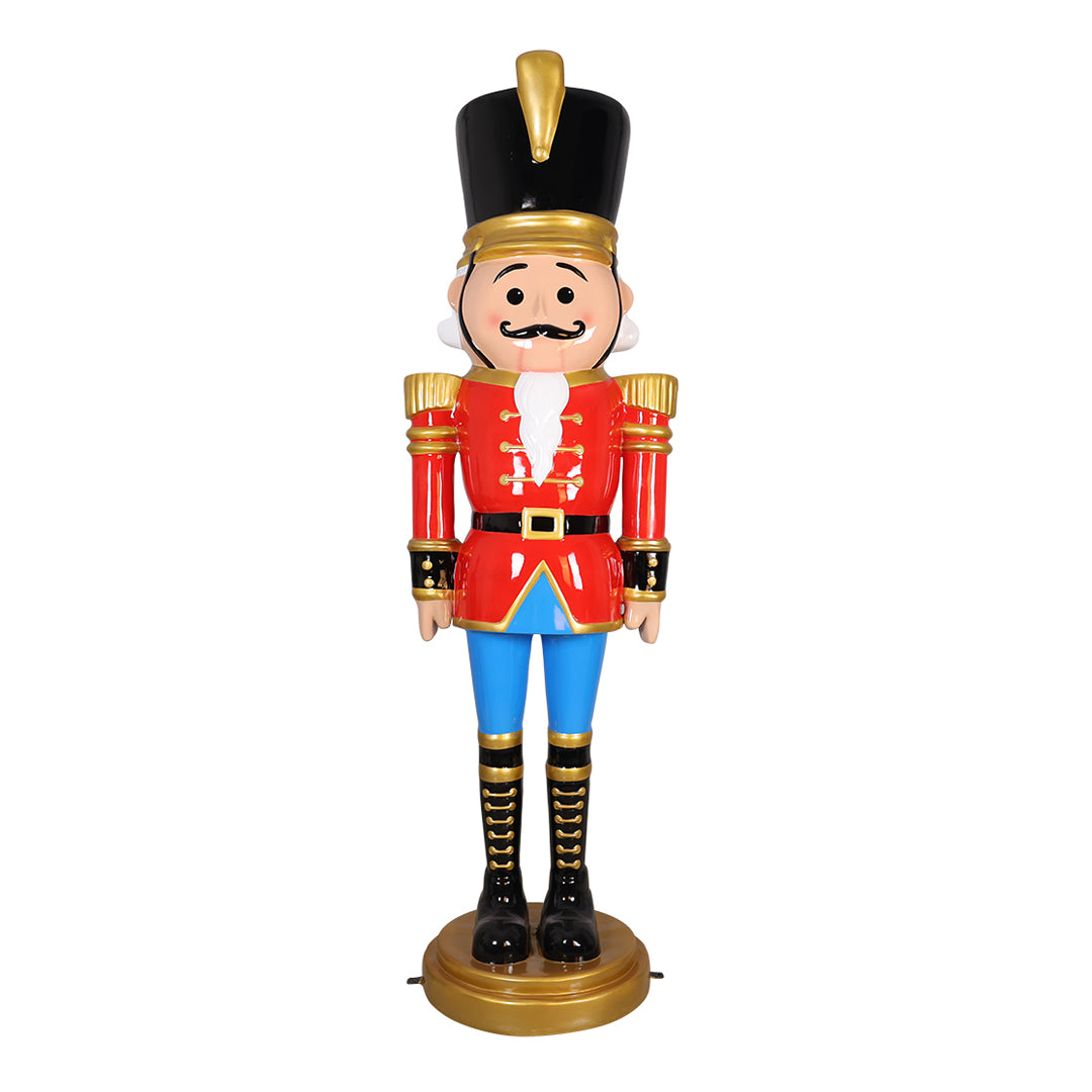 Playful Nutcracker Resin Statue