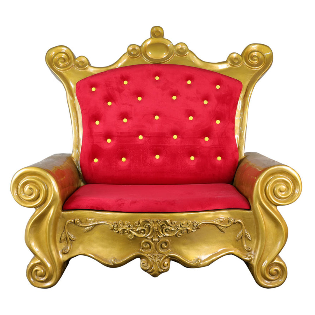 Santa Sofa Resin Statue