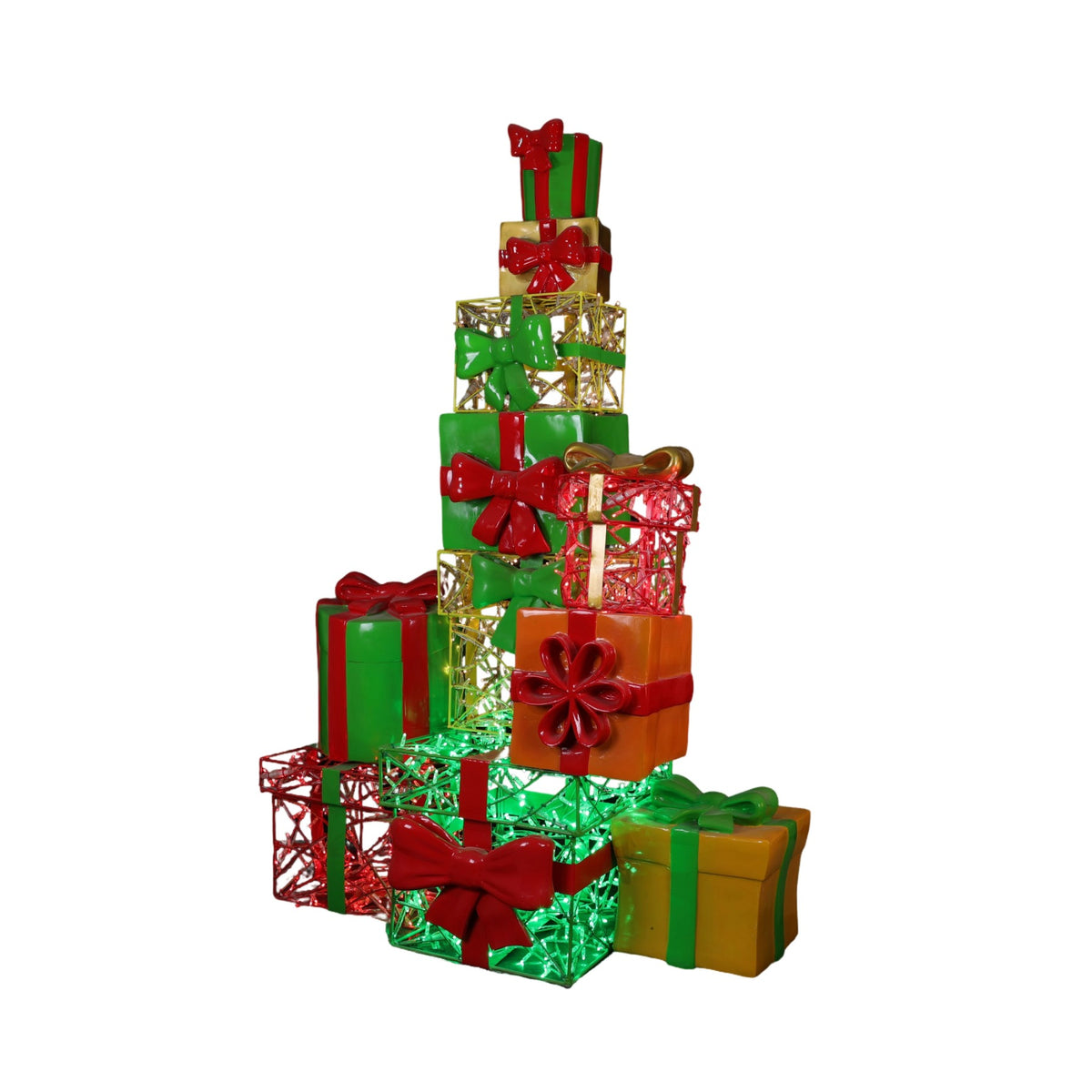 Gift Tower Resin Statue