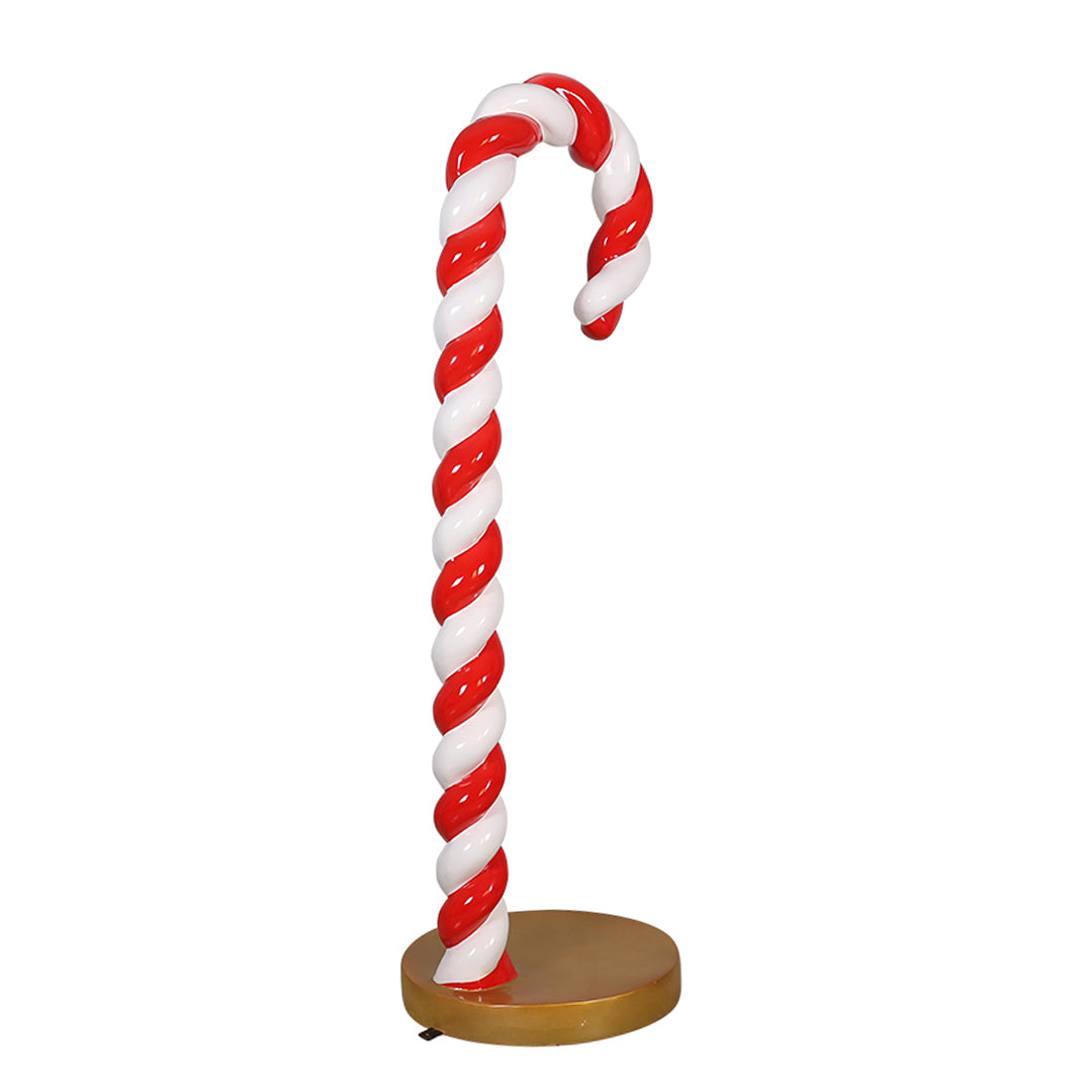 Candy Cane Resin Statue