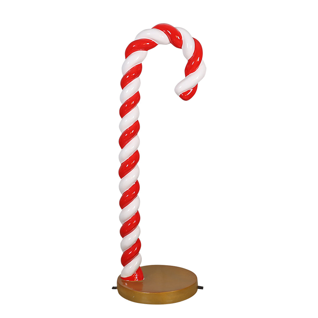 Candy Cane Resin Statue