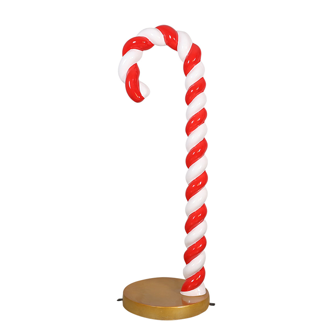 Candy Cane Resin Statue