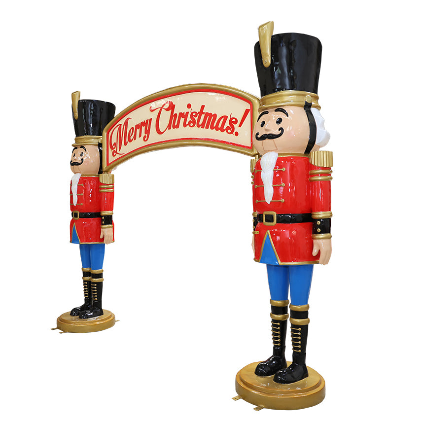 Nutcracker Archway Photo Prop Resin Statue