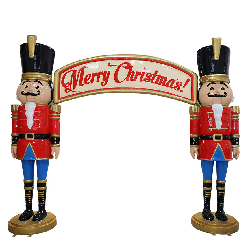 Nutcracker Archway Photo Prop Resin Statue