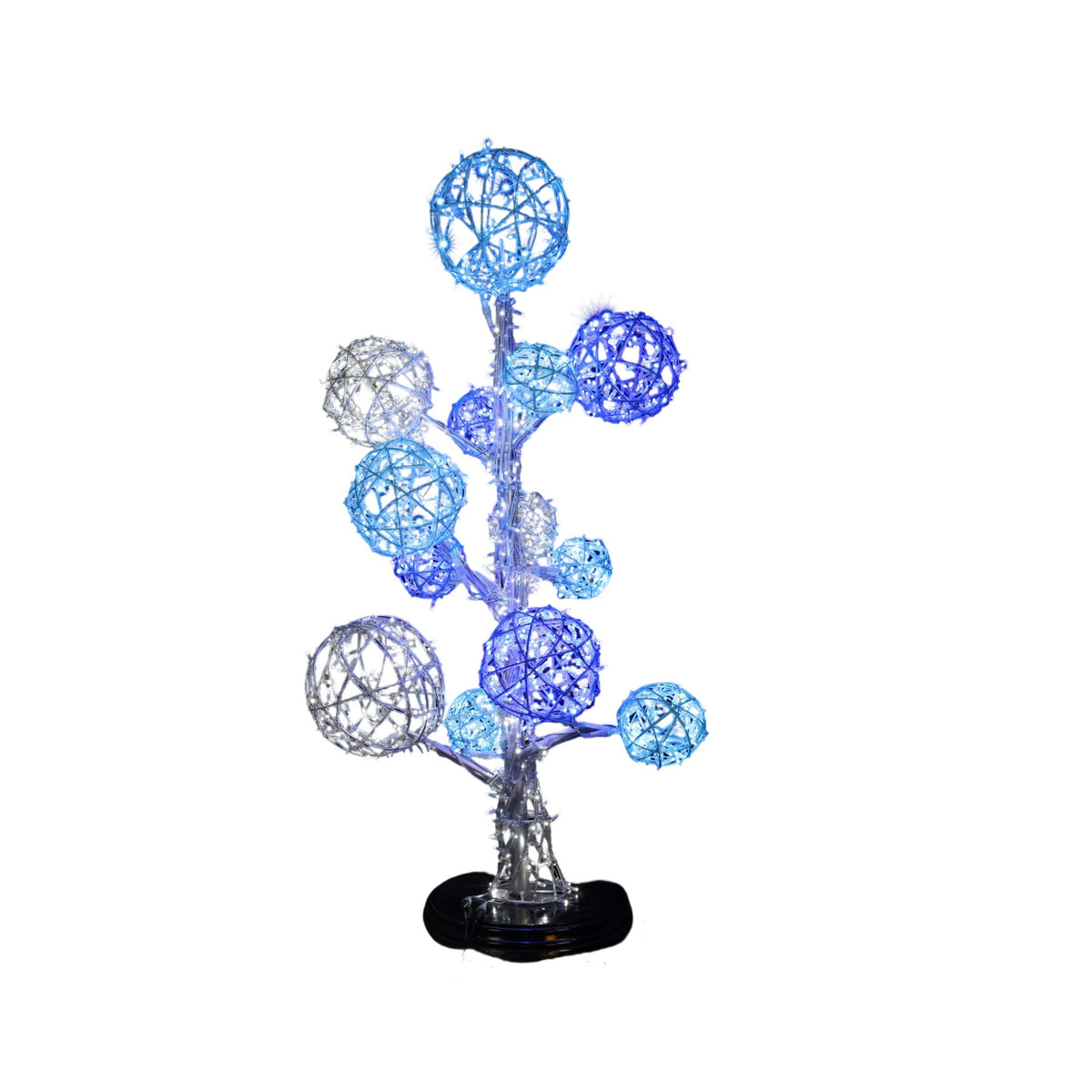 Winter Ball Tree Wire Frame Decor
