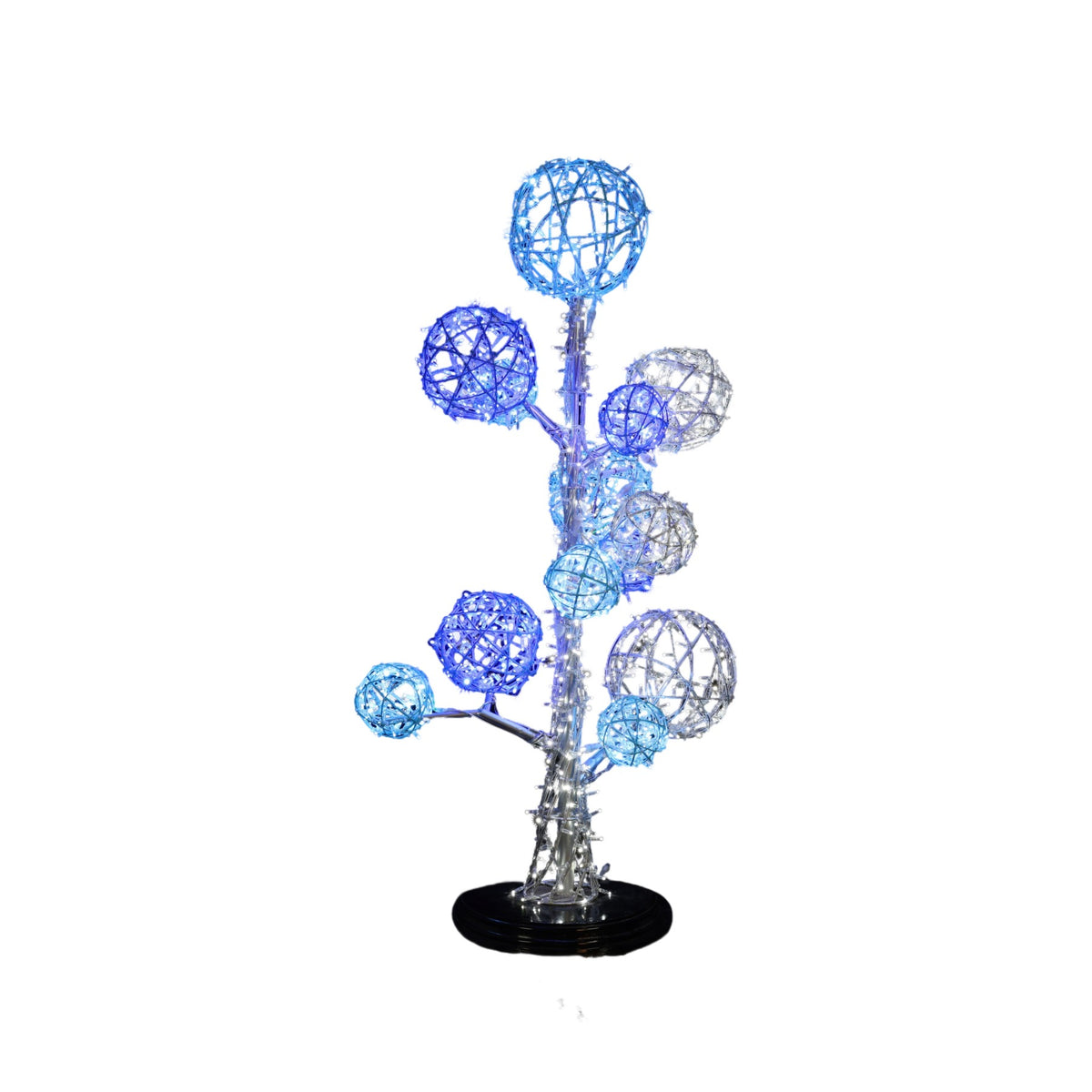 Winter Ball Tree Wire Frame Decor