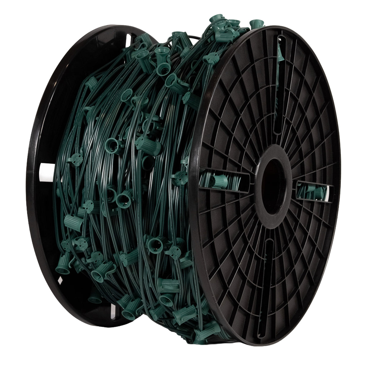 C7 Socket Cord - 1000ft Green
