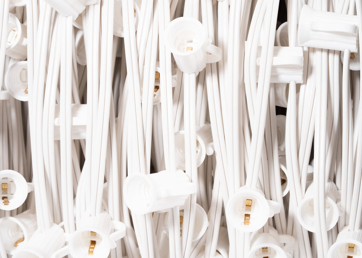 C7 Socket Cord - 1000ft White